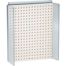 Pegboard Powerwing Display, 16"W x 20.25"H, WH, 1 Pc