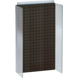 Pegboard Powerwing Display, 13.5"W x 22"H, BK, 1 Pc