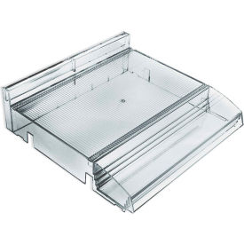 Modular Cosmetic Tray W/Tester Tray, 12"W x 3.5"H x 12"D, CLR - Pkg Qty 2