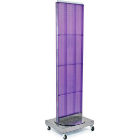 Pegboard Floor Stand, 16"W x 66"H, PL, 1 Pc