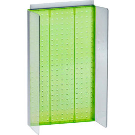 Pegboard Powerwing Display, 13.5"W x 22"H, GN, 1 Pc