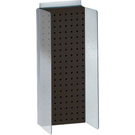 Pegboard Powerwing Display, 8"W x 20.625"H, Black, 1 Pc