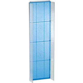 Pegboard Powerwing Display, 16.75"W x 60"H, BL, 1 Pc