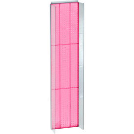 Pegboard Powerwing Display, 14"W x 60"H, Pink, 1 Pc