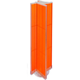 Pinwheel Pegboard Display with Rotating Base, 13.5"W x 60"H, 1 Pc