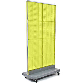 Pegboard Floor Stand, 32"W x 60"H, 1 Pc