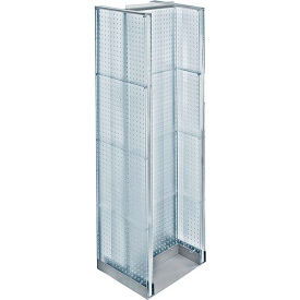 H-Shaped Pegboard Display, 16"W x 60"H, CLR, 1 Pc
