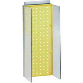Pegboard Powerwing Display, 8"W x 20.625"H, YL, 1 Pc