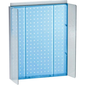 Pegboard Powerwing Display, 16"W x 20.25"H, BL, 1 Pc