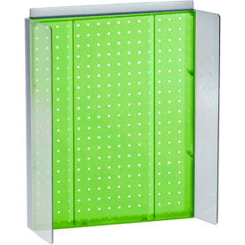Pegboard Powerwing Display, 16"W x 20.25"H, GN, 1 Pc