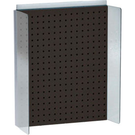 Pegboard Powerwing Display, 16"W x 20.25"H, Black, 1 Piece