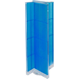 Pinwheel Pegboard Display, 16"W x 60"H, Blue, 1 Pc