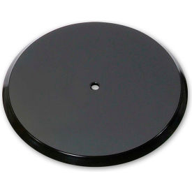 Flat Revolving Display Base, 0.75"H x 12"Dia, BK - Pkg Qty 10