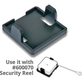 Global Approved, Square Security Reel HLR, 2"W x 2"H x 2"D, CLR - Pkg Qty 10