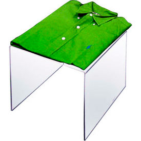 Acrylic Riser Display, 11.5"W x 11.5"H x 11.5"D, CLR - Pkg Qty 4