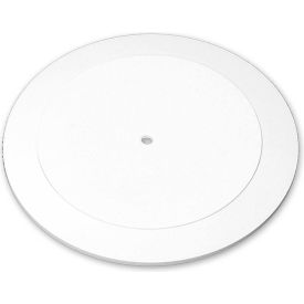 Flat Revolving Display Base, 0.75"H x 15"Dia, WH - Pkg Qty 10