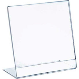 L Shaped Acrylic Sign HLR, 5.5"W x 7"H - Package Quantity 10