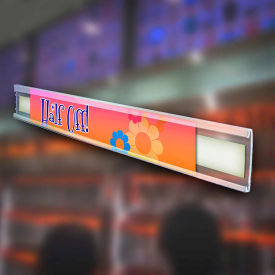 C-Channel, 1"H x 72"L, CLR - Pkg Qty 10