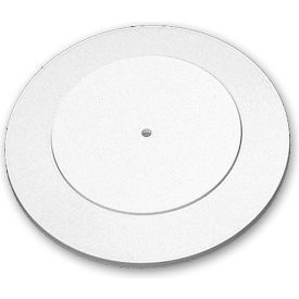 Flat Revolving Display Base, 0.75"H x 9"Dia, WH - Pkg Qty 10