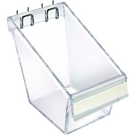 Display Bucket, 4"H, CLR - Pkg Qty 4