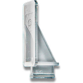 Spring Pusher, 0.6875"W x 1.75"H, Clear - Package Quantity 50