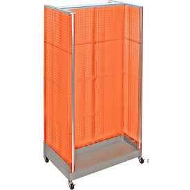 H-Shaped Pegboard Display, 32"W x 60"H, 1 Pc