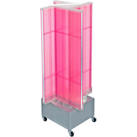 Pinwheel Pegboard Display, 13.5"W x 44"H, PK, 1 Pc