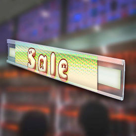 600059, C-Channel, 1.5"H x 72"L, CLR - Pkg Qty 10