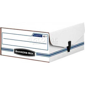 Liberty Binder & Letter Boxes, 11-3/8"L x 9-1/8"W x 4-3/8"H, White & Blue