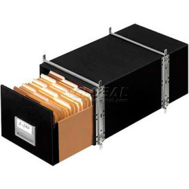 Staxonsteel Letter Boxes, 24"L x 12"W x 10-1/2"H, Black