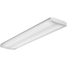 4' LED Wraparound, 32W, 3500K, 4188 Lumens, 0-10V Dimming, DLC Premium