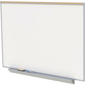 48" x 96" Magnetic Projection Whiteboard - Porcelain - Aluminum Frame