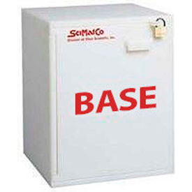 2.5 Liter Bottles, HDPE Base Cabinet, Manual Close, 1 Door, 16-3/4"W x 15-3/4"D x 21"H