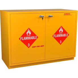 32 Gallon Under-the-Counter Flammable Cabinet, Self-Closing, Plywood, 35"W x 22"D x 35-1/2"H