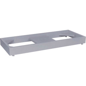 Floor Stand for Stak-a-Cab Cabinet, Gray
