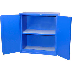 2.5 Liter Acid Corrosive Cabinet, Manual Close, 2 Door, Plywood, 30"W x 18-1/2"D x 32-1/2"H