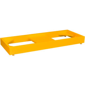 Floor Stand for Stak-a-Cab Cabinet, Yellow