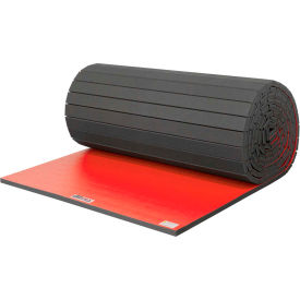 Wrestling Mat 1-5/8" Thick 6' x 24' Single Roll Red