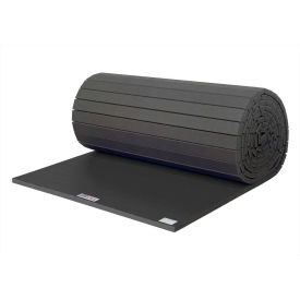 Wrestling Mat 1-5/8" Thick 6' x 36' Single Roll Black