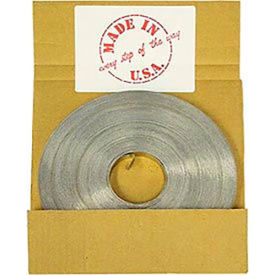 Stainless Steel Strapping w/Self Dispensing Box, 5/8"W x 100'L x 0.030" Thick