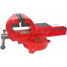 6" Austempered Ductile Iron Vise, 360 degree Swivel Base