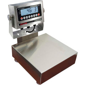 Optima 915 Stainless Steel Bench Digital Scale LED Display 100lb x 0.02lb 12" x 12"