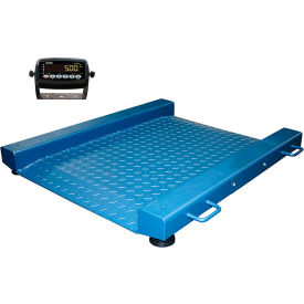 Low Profile Portable Drum Scale With LED Indicator, 2,000 lb x 0.5 lb
