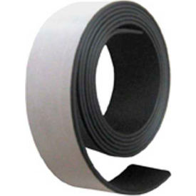 Magnetic Adhesive Tape Roll, 48"W x 1"H, Black
