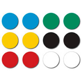 High Energy Magnets, 3/4"W x 3/4"H, 12/Pack
