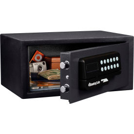 Security Safe H060ESB Card Access/Electronic Lock, 15"W x 11"D x 7"H, Black