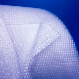 Perforated Air Bubble Roll, 48"W x 375'L x 5/16" Bubble, Clear