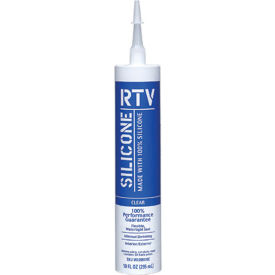 Contractor Rtv Silicone Sealant - 10 Oz. Cartridge - Clear