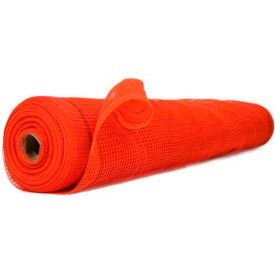 Fire Resistant Safety Netting, 8.6 Ft. x 150 Ft., Orange, 1 Roll