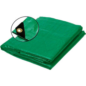 Heavy Duty Tarp 12x12 Weave, 10' x 20' Green